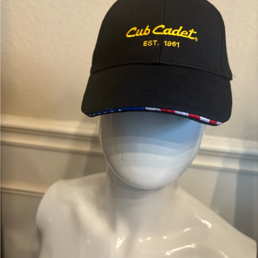 Black America Cub Cadet Baseball Cap